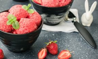 Comment réaliser un Sorbet fraise basilic ?