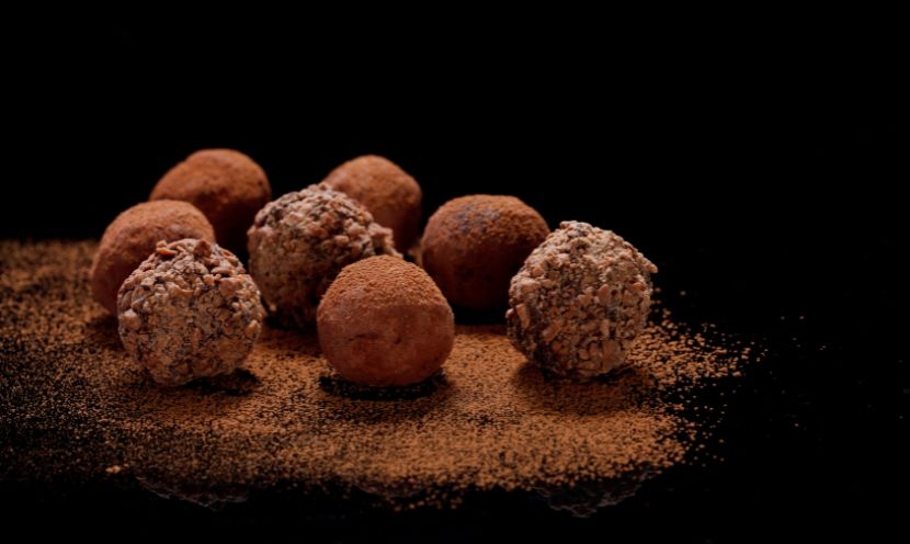 Comment réaliser des truffes au chocolat praliné ?