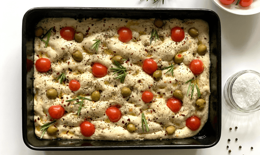 Comment réaliser une focaccia ?