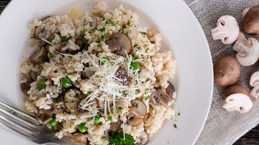 Comment réaliser un risotto aux cèpes et châtaignes ?