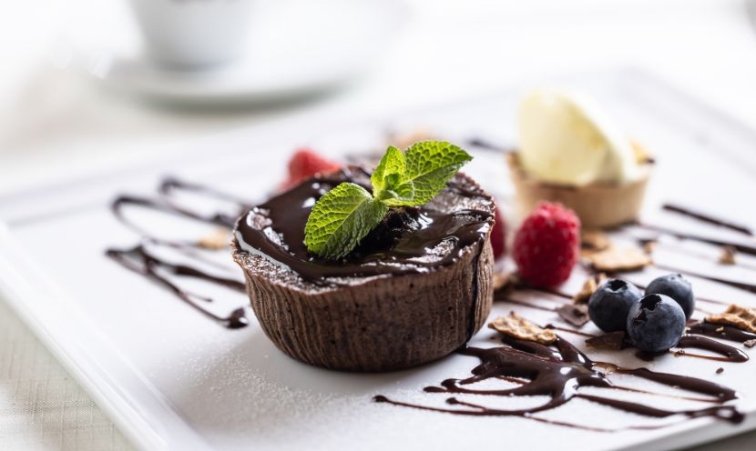 Recette du coeur coulant chocolat caramel au Compact Cook Deluxe