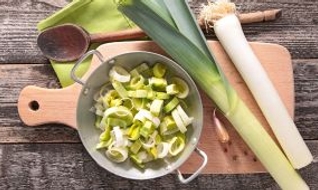 Comment réaliser une fondue de poireaux ?